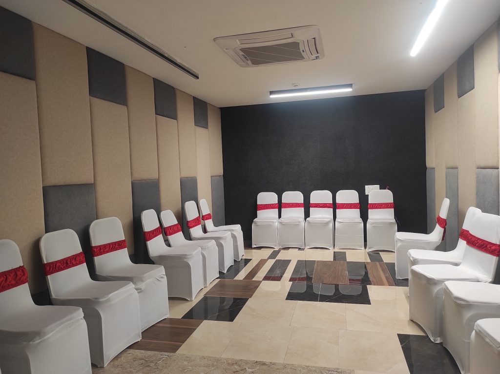 Luxury hotel interior with sophisticated design
