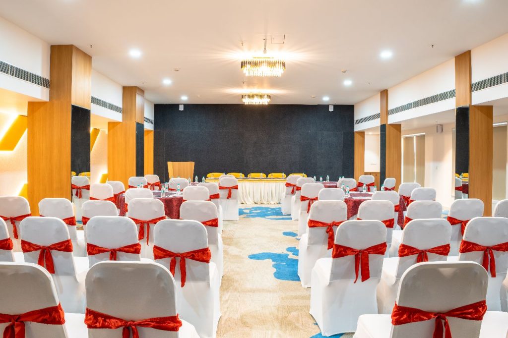 Luxury event space with stylish décor