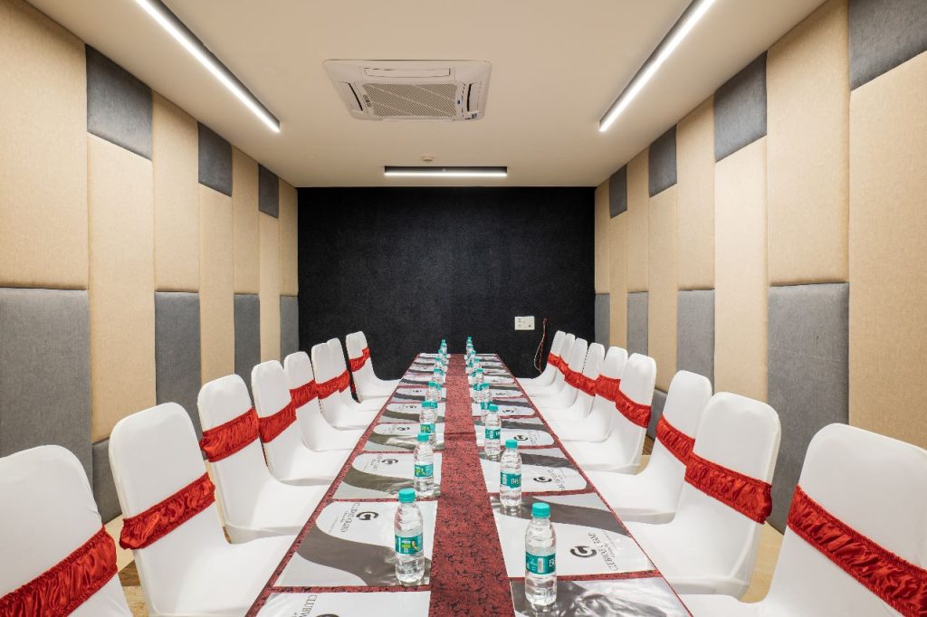 Conference hall equipped with state-of-the-art facilities